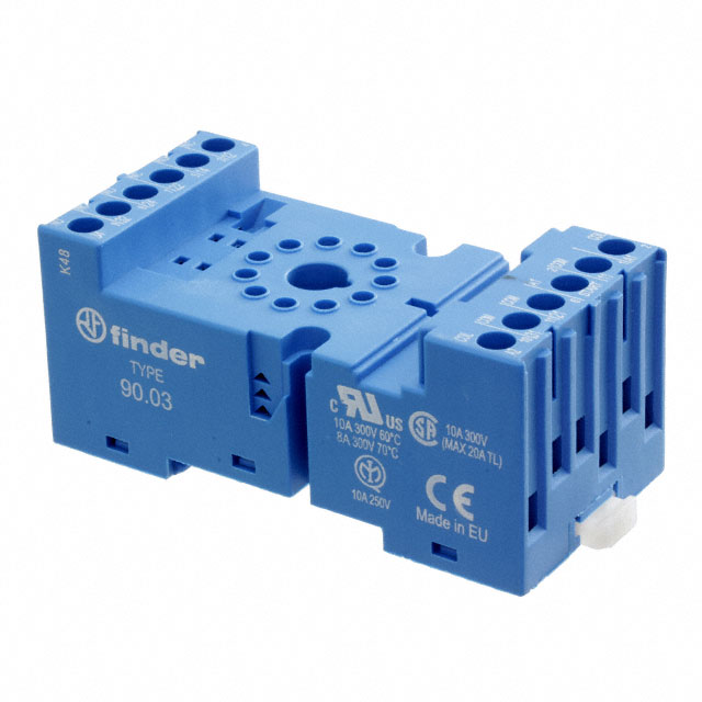 90.03 Finder Relays, Inc.  Zoccoli per relè